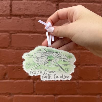 Newton Grove Acrylic Ornament