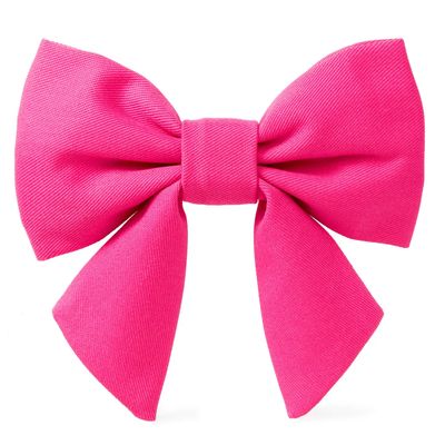 Hot Pink Dog Bow