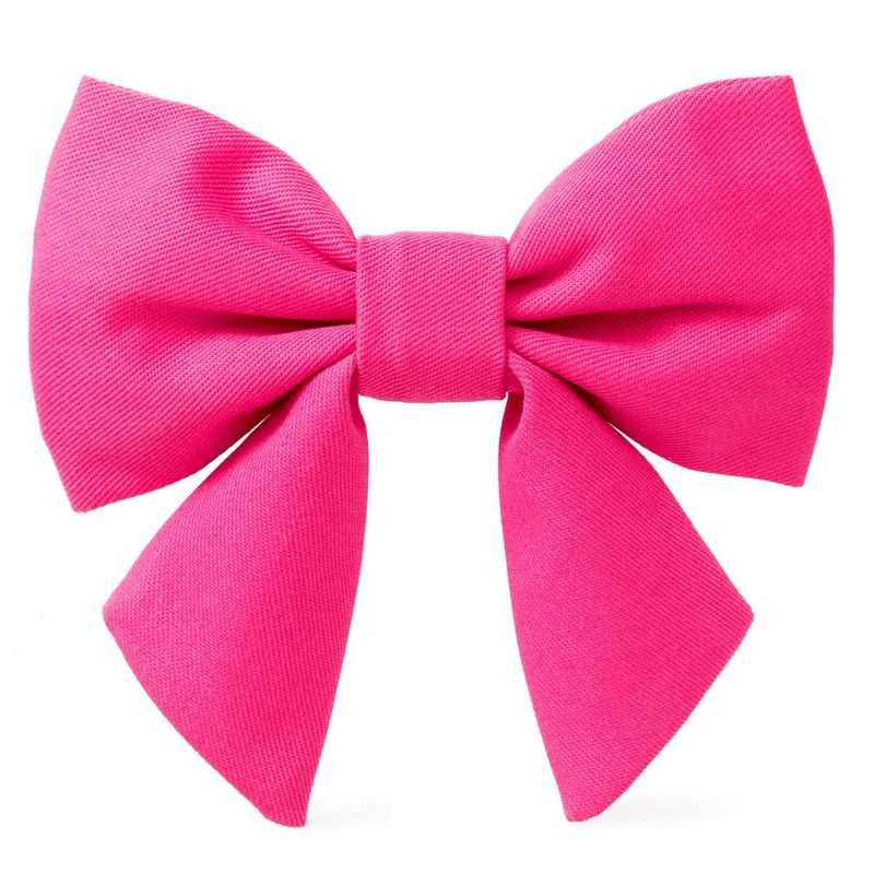Hot Pink Dog Bow