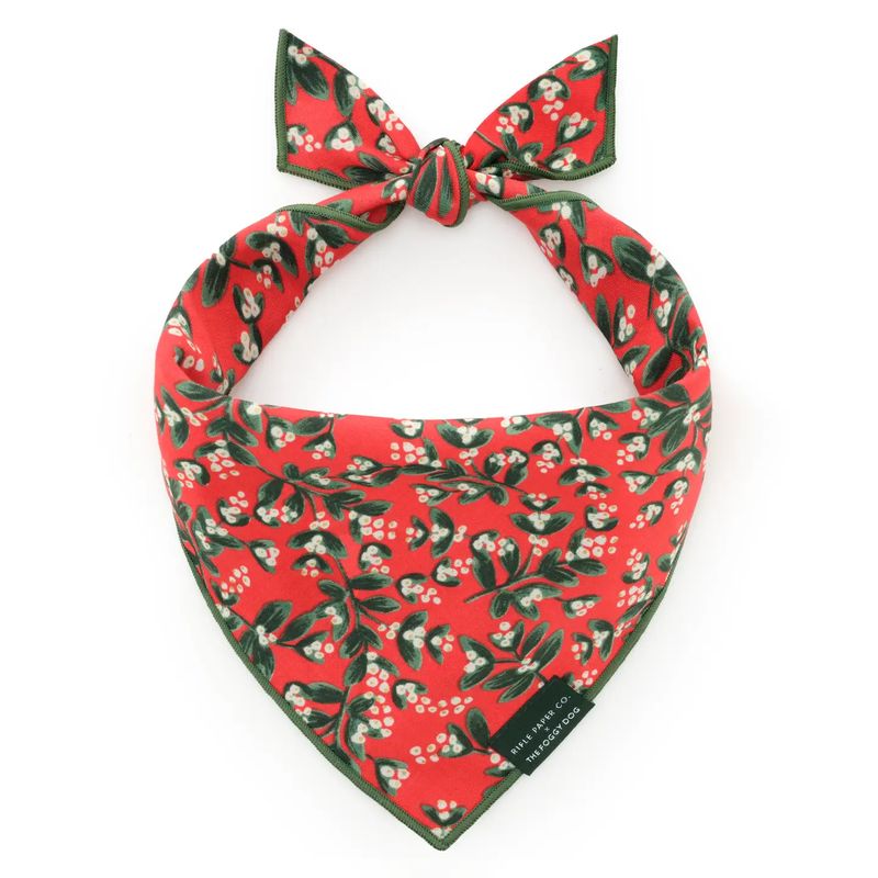 Mistletoe Dog Bandana