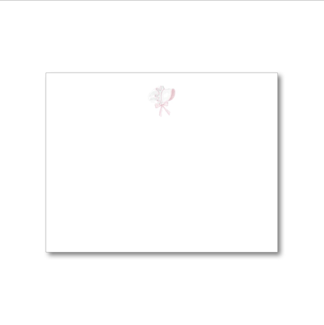 White Bonnet Notecards