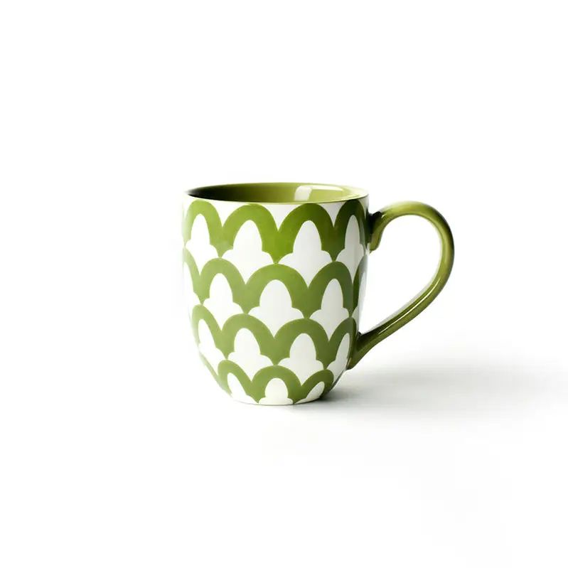 Olive Arabesque Mug