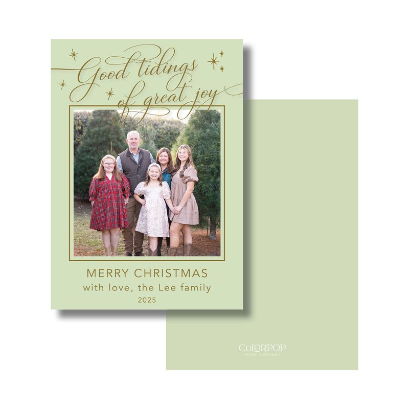 Good Tidings Christmas Cards