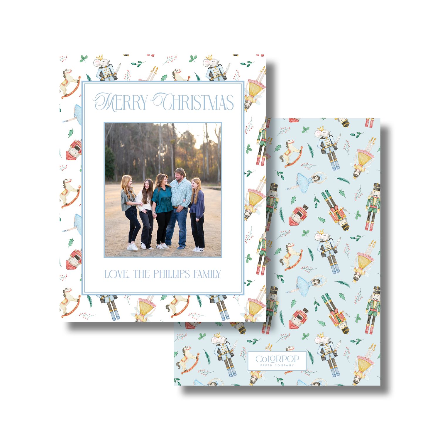 Nutcracker Christmas Cards