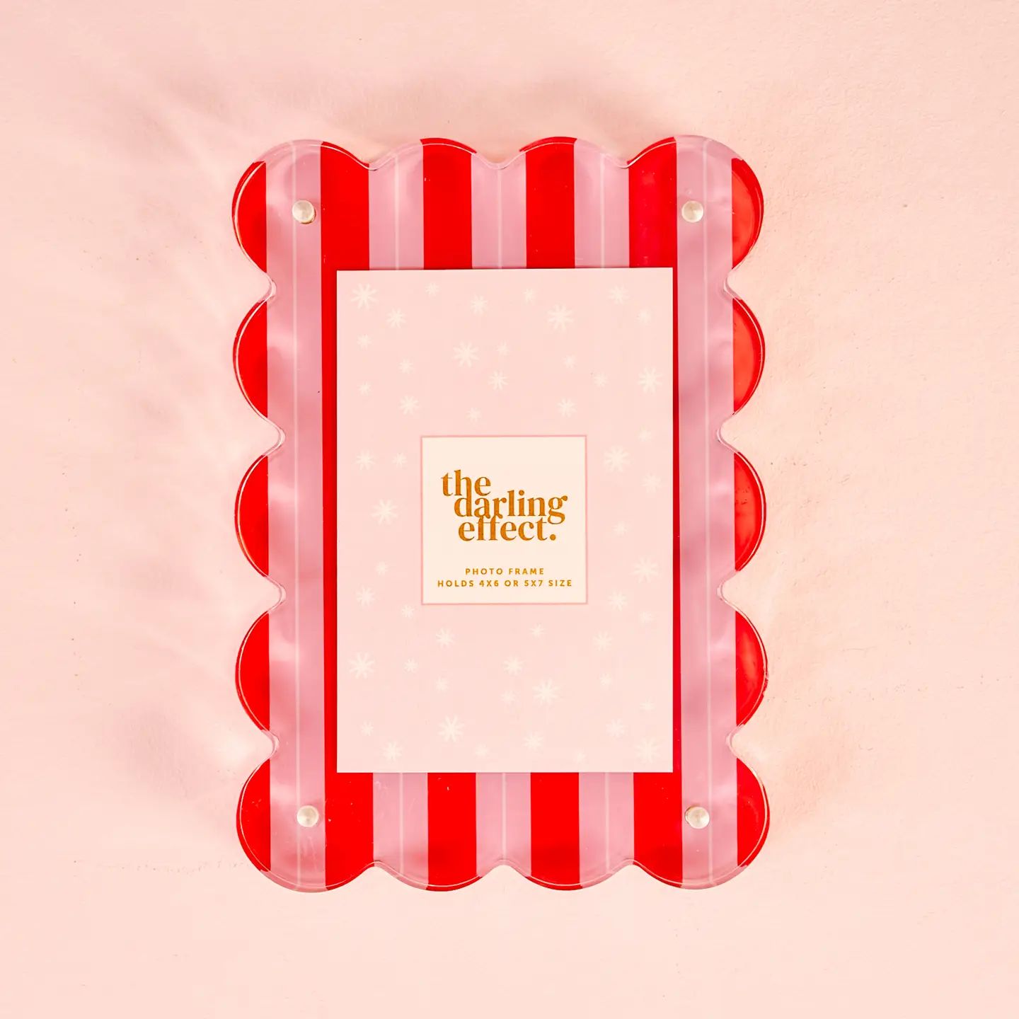 Scalloped Peppermint Frame