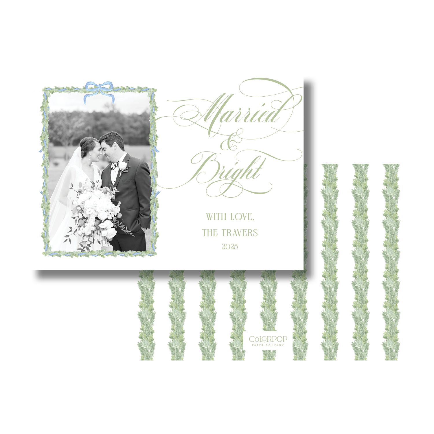 Married &amp; Bright Christmas Cards
