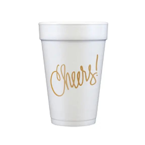 Cheers! Foam Cups