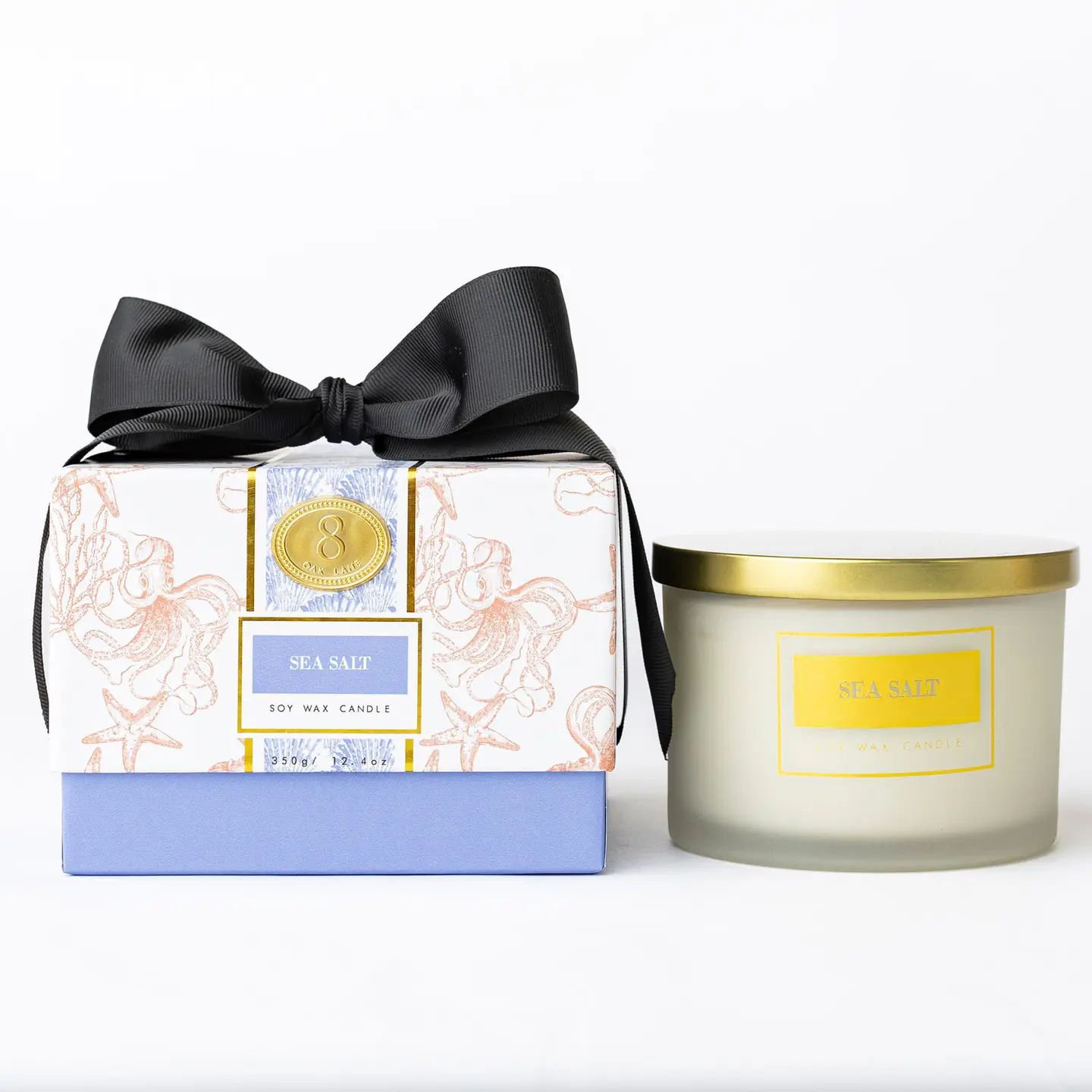 Sea Salt 3-Wick Soy Candle