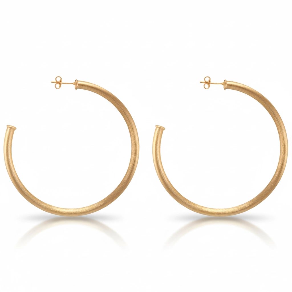 Small Favorite Hoops - Gold