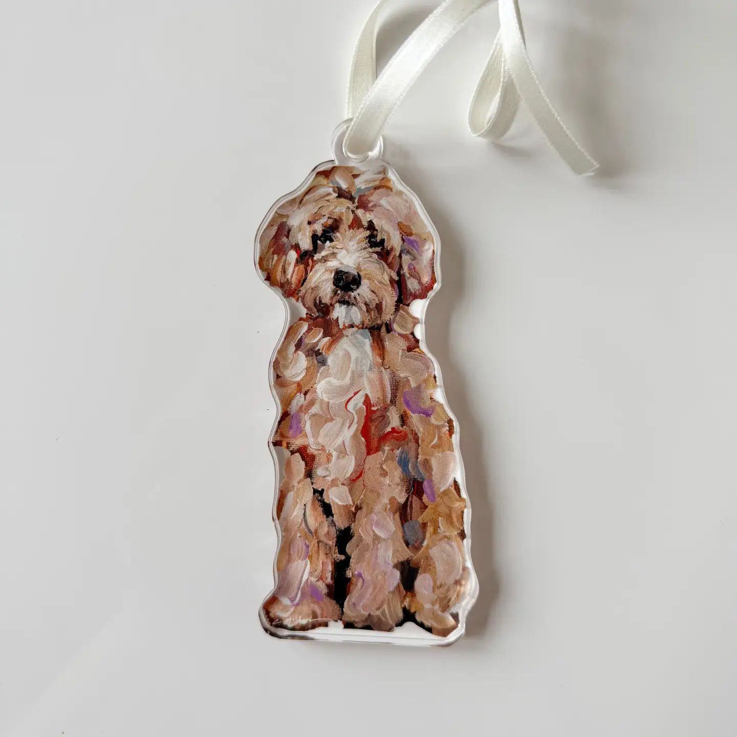 Classic Goldendoodle Acrylic Ornament