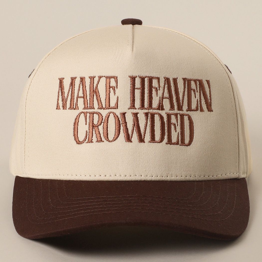 Make Heaven Crowded Hat - Brown