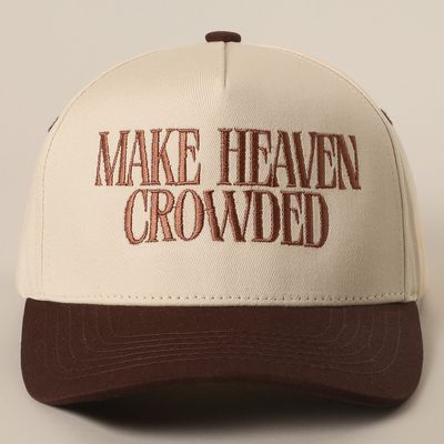 Make Heaven Crowded Hat - Brown