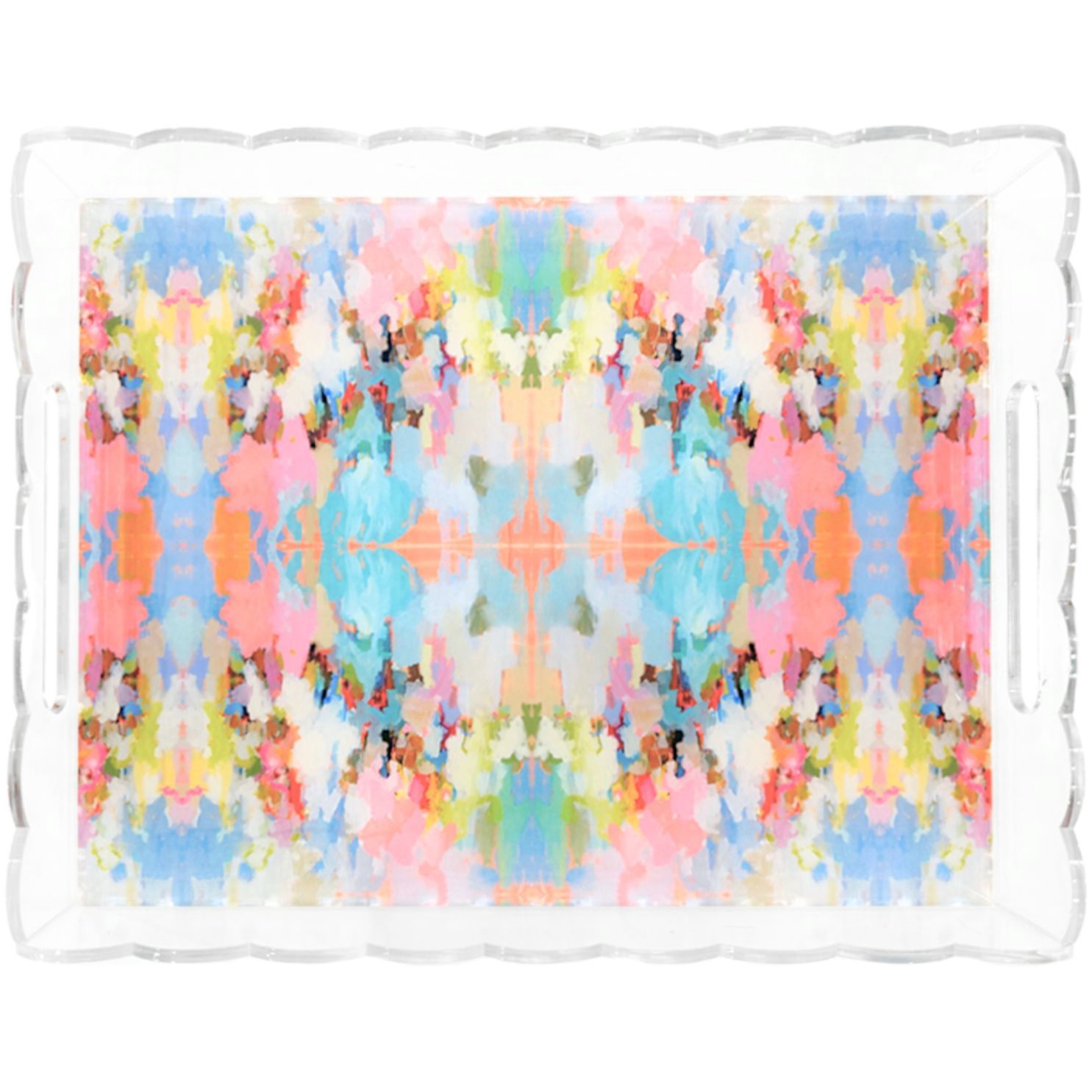 Brooks Avenue Scalloped Tray - Large