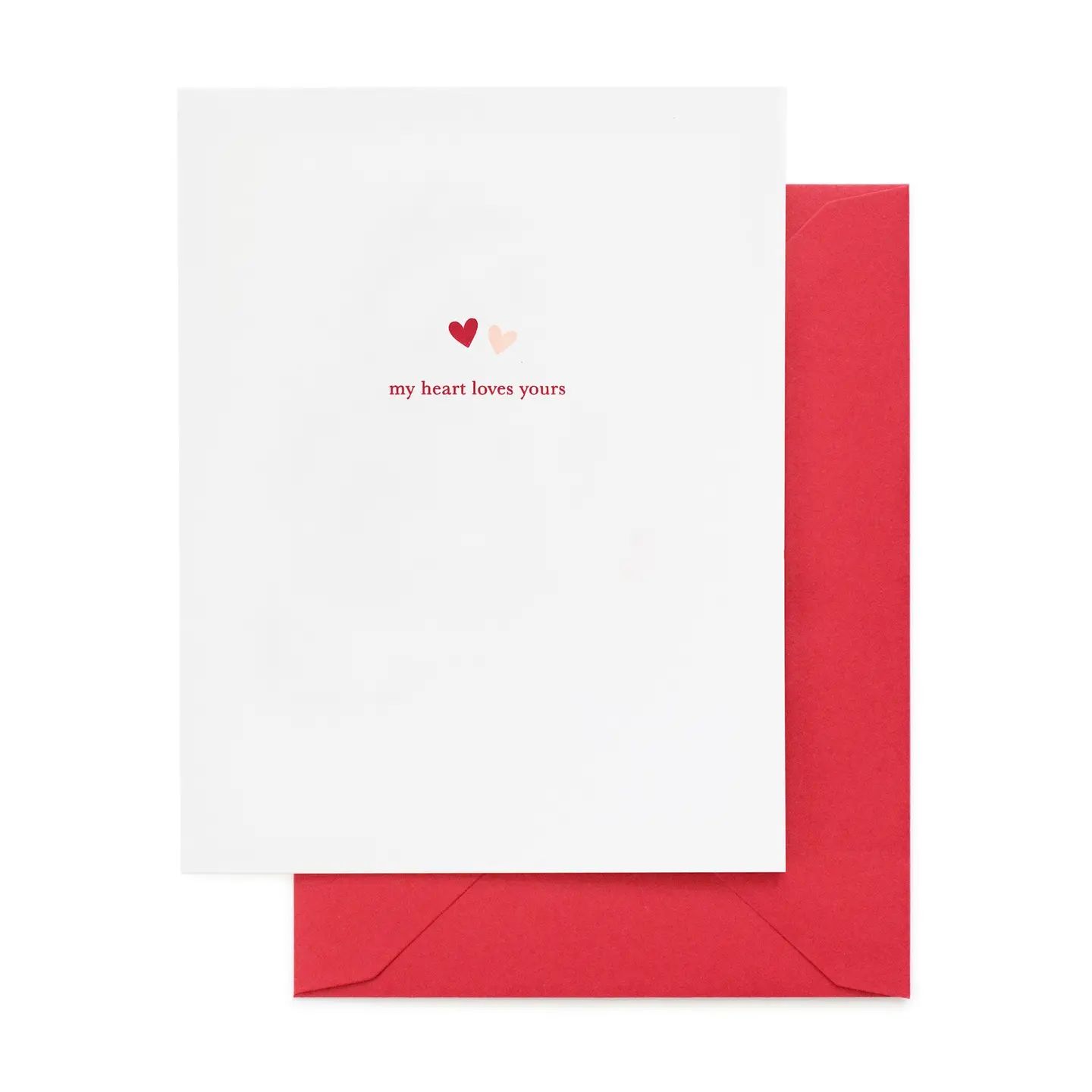My Heart Loves Yours Card