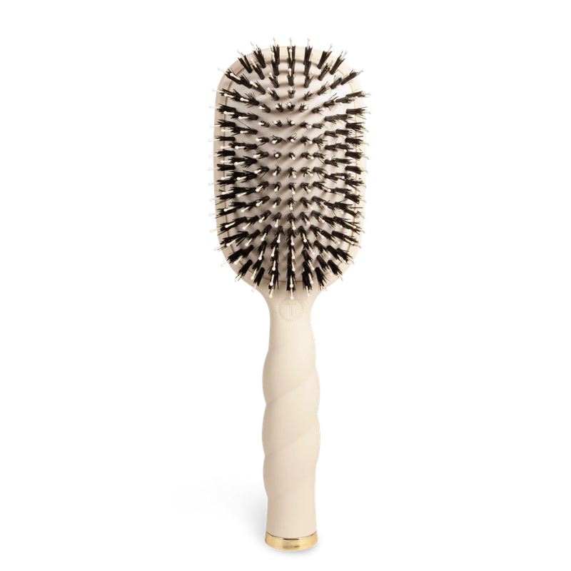 Boar Bristle Hair Brush - Tan