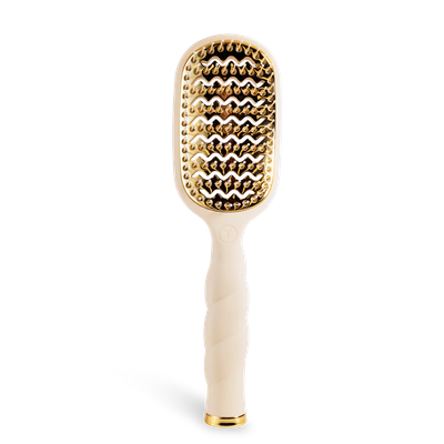 Vented Hair Brush - Tan