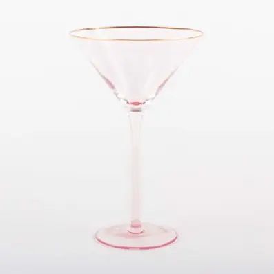 Light Pink Martini Glass