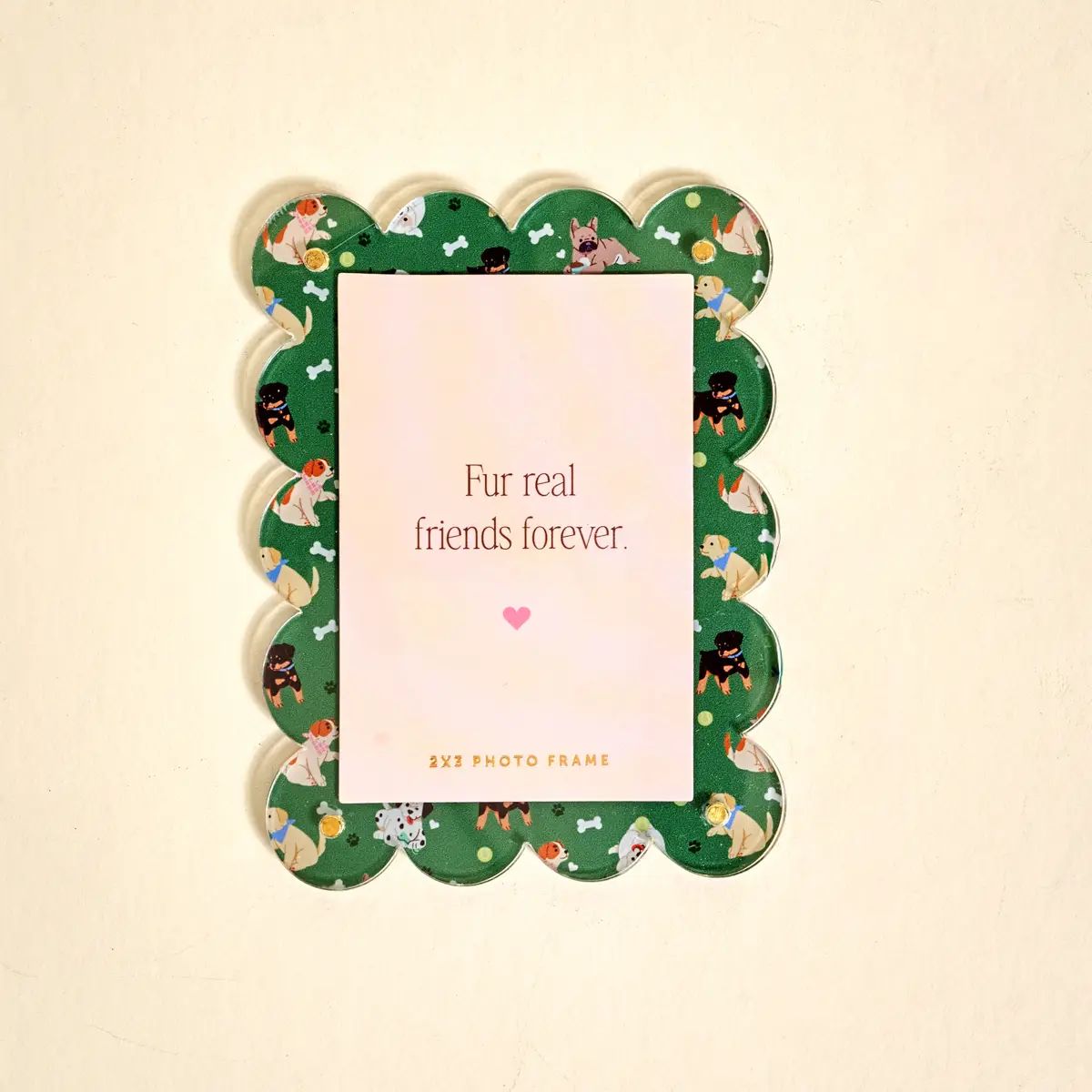 Mini Acrylic Frame Magnet - Dogs