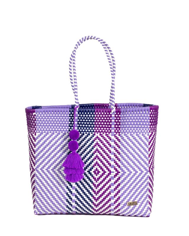 Plum Purple Jumbo Tote