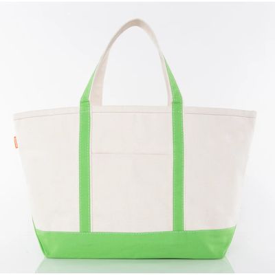 Large Classic Tote - Lime Green