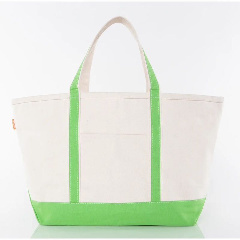 Large Classic Tote - Lime Green