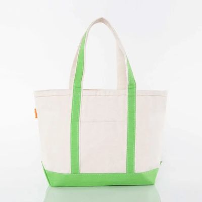 Medium Classic Tote - Lime Green