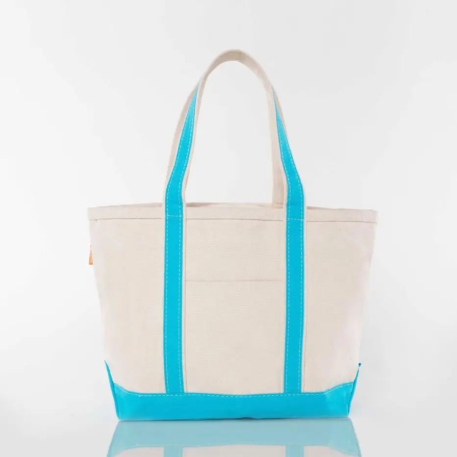 Medium Classic Tote - Turquoise