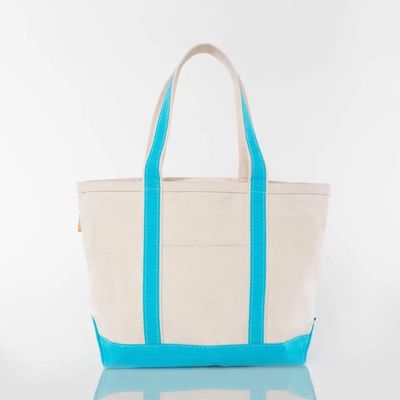 Medium Classic Tote - Turquoise