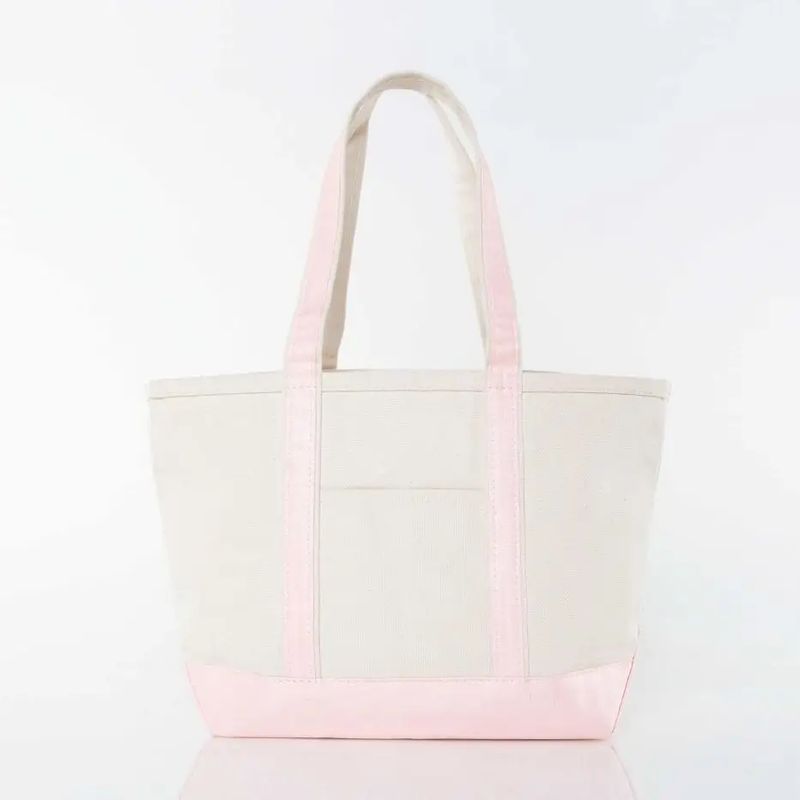 Medium Metallic Tote - Rose Gold