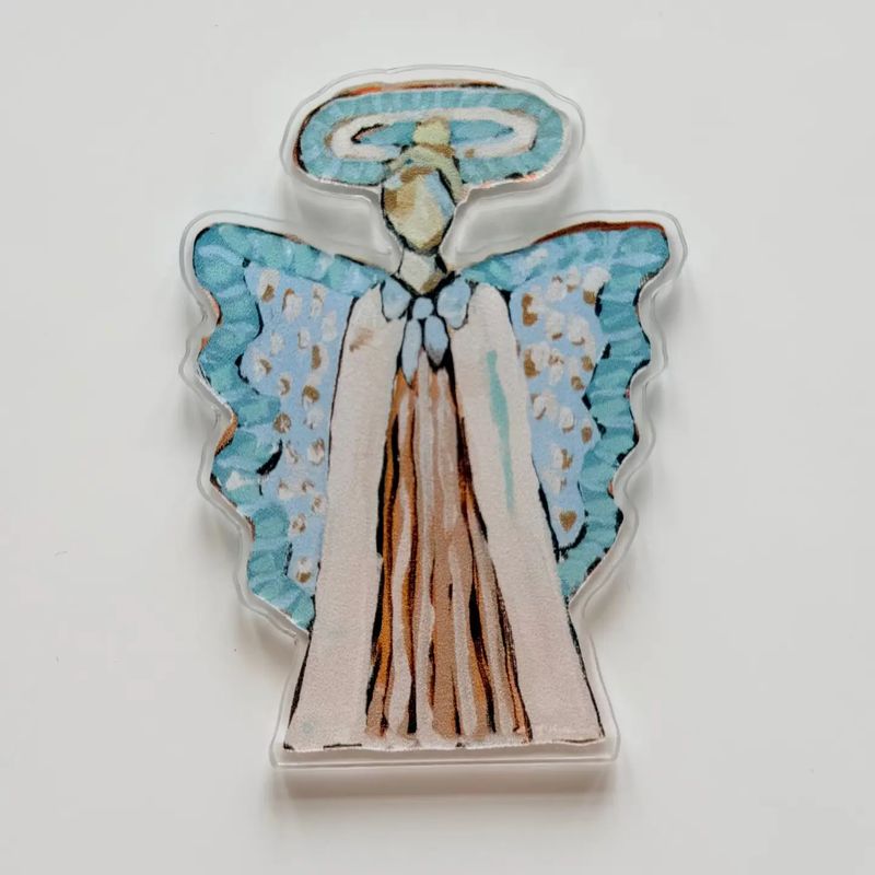 Acrylic Angel Magnet