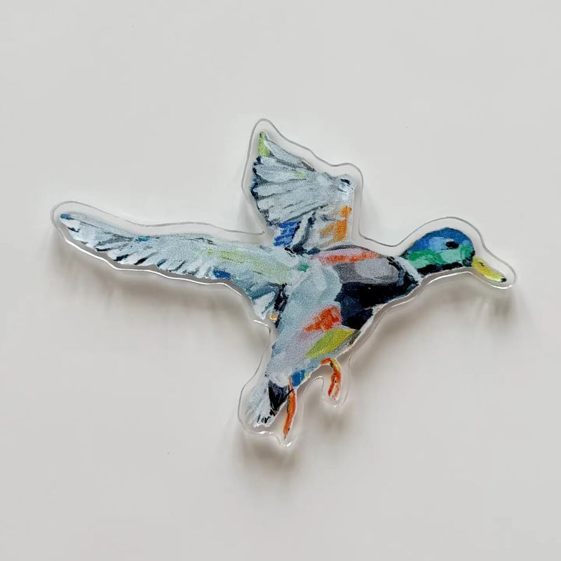 Mallard Acrylic Magnet