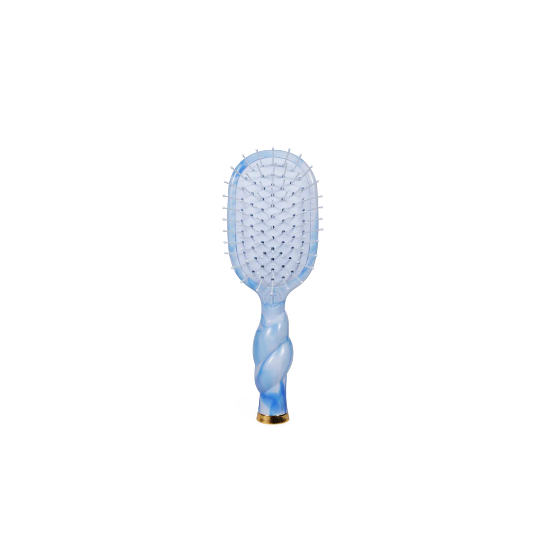 Mini Detangler Hair Brush - Blue