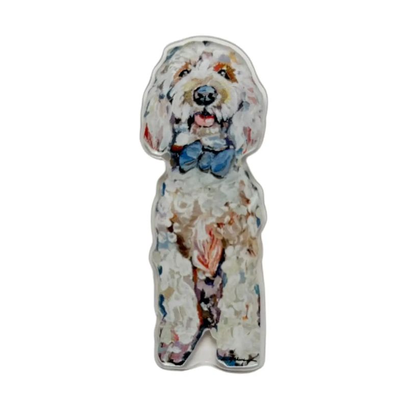 Blue Goldendoodle Magnet