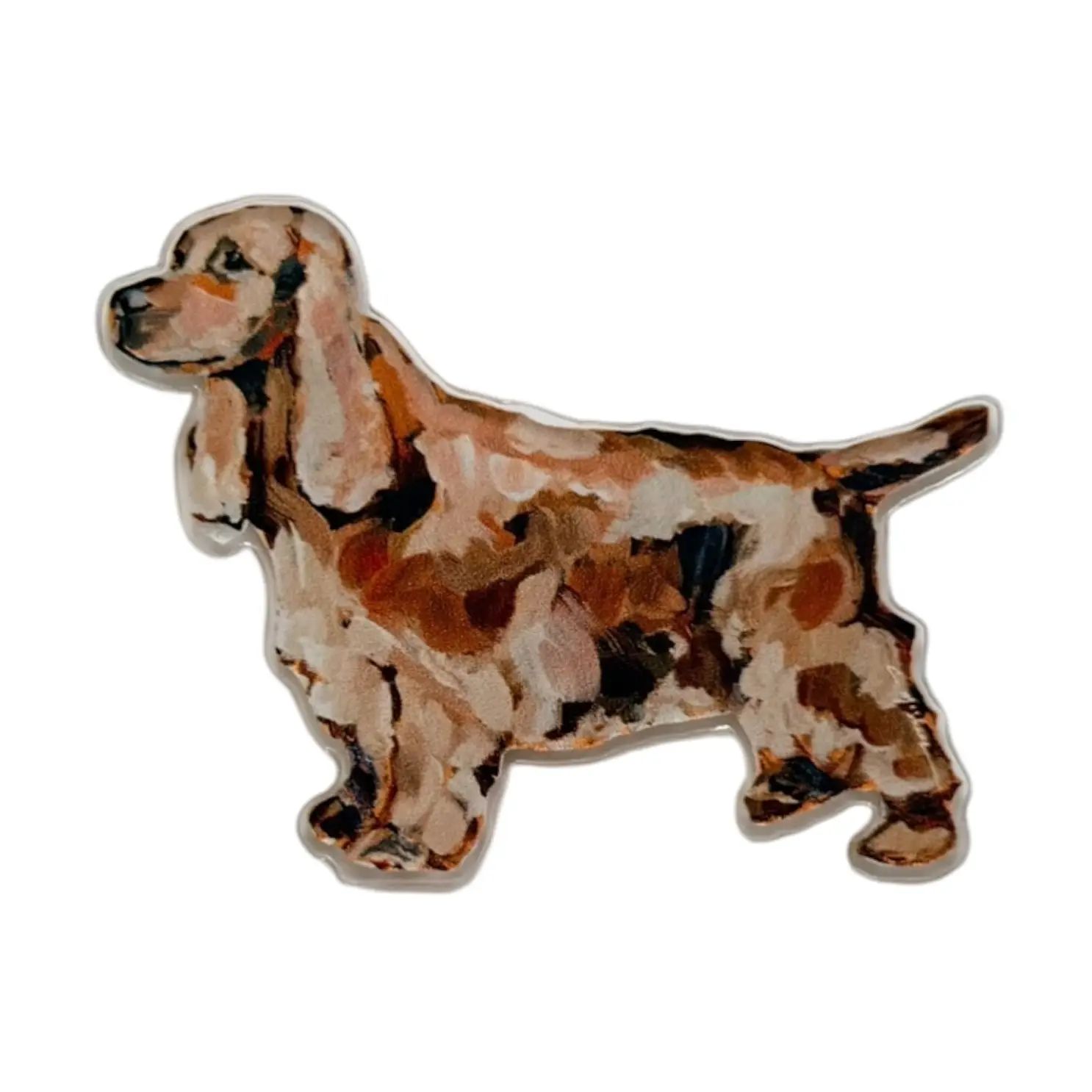 English Cocker Spaniel Acrylic Magnet
