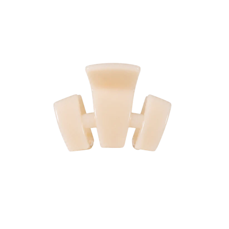 Petite Claw Clip - Almond