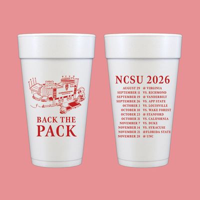 Carter Finley Styrofoam Cups