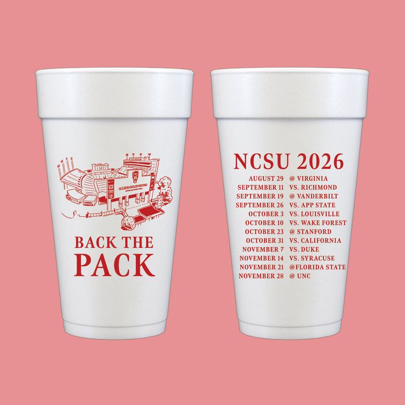 Carter Finley Styrofoam Cups