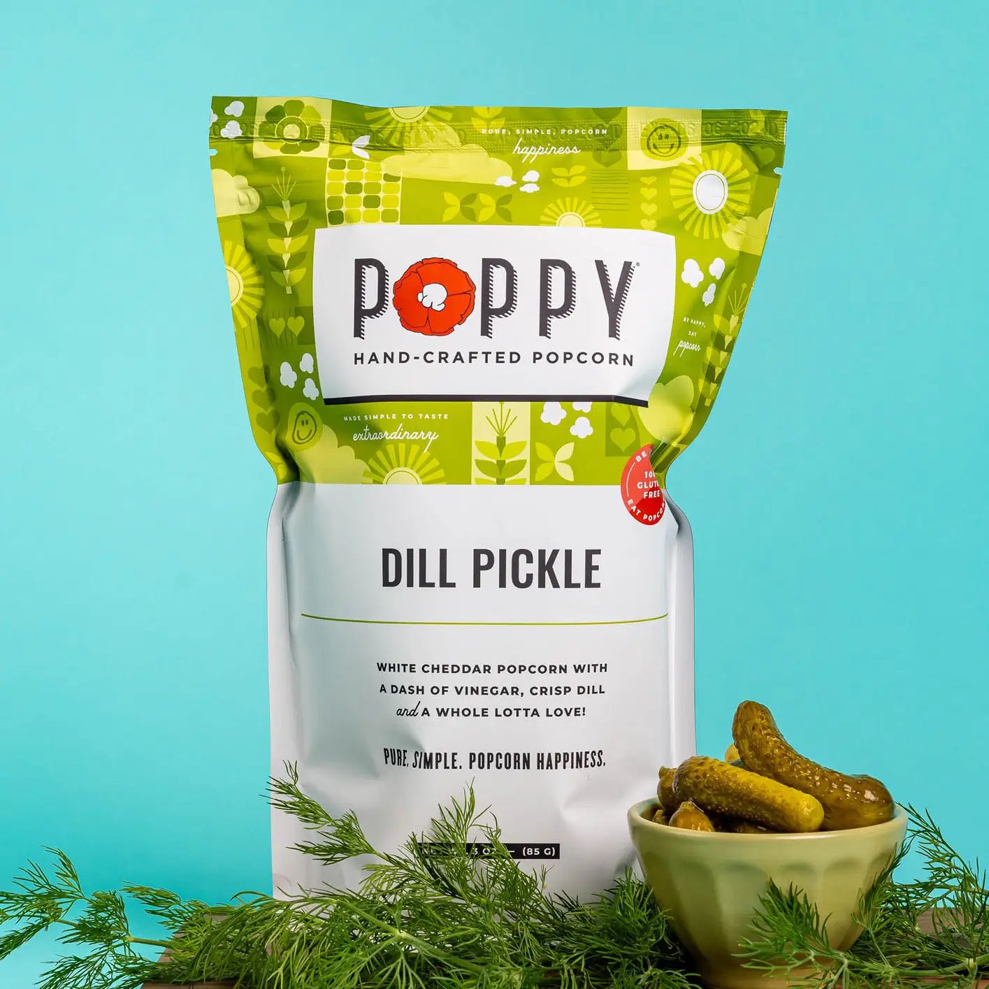 Dill Pickle Popcorn