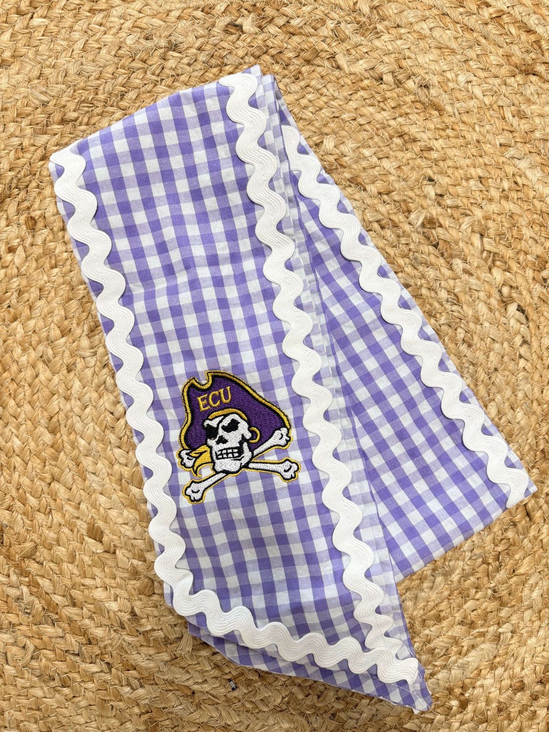 Pirate Ric Rac Wreath Sash
