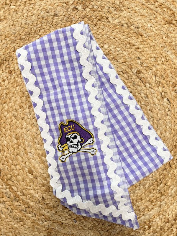 Pirate Ric Rac Wreath Sash