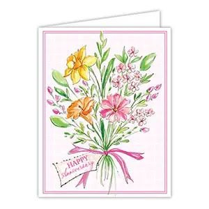 Anniversary Bouquet Greeting Card
