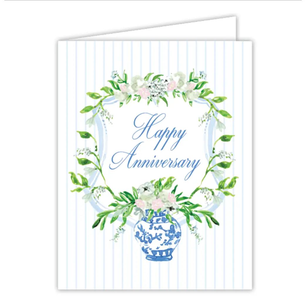 Chinoiserie Anniversary Card