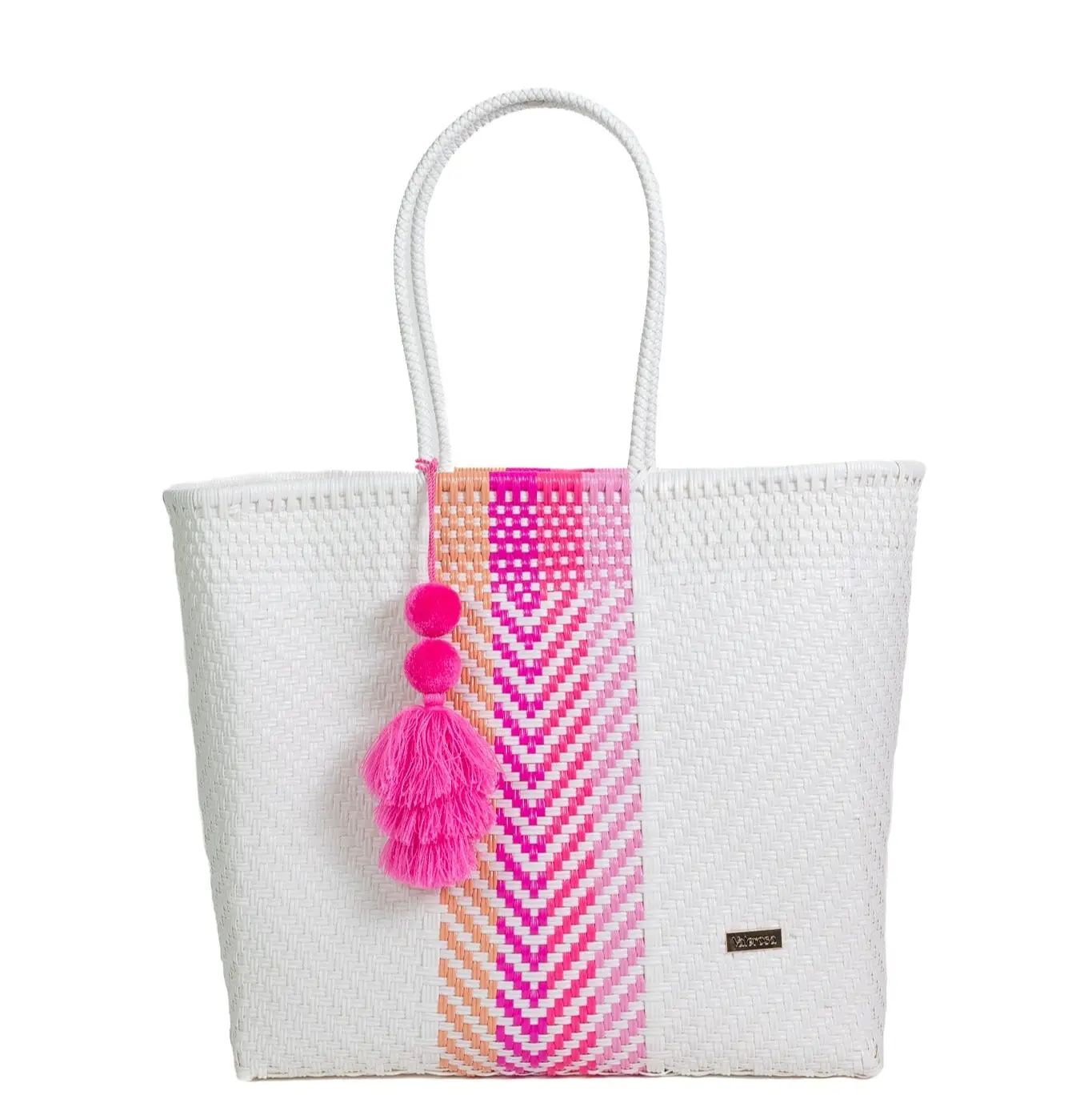 Peachy Pink Jumbo Tote