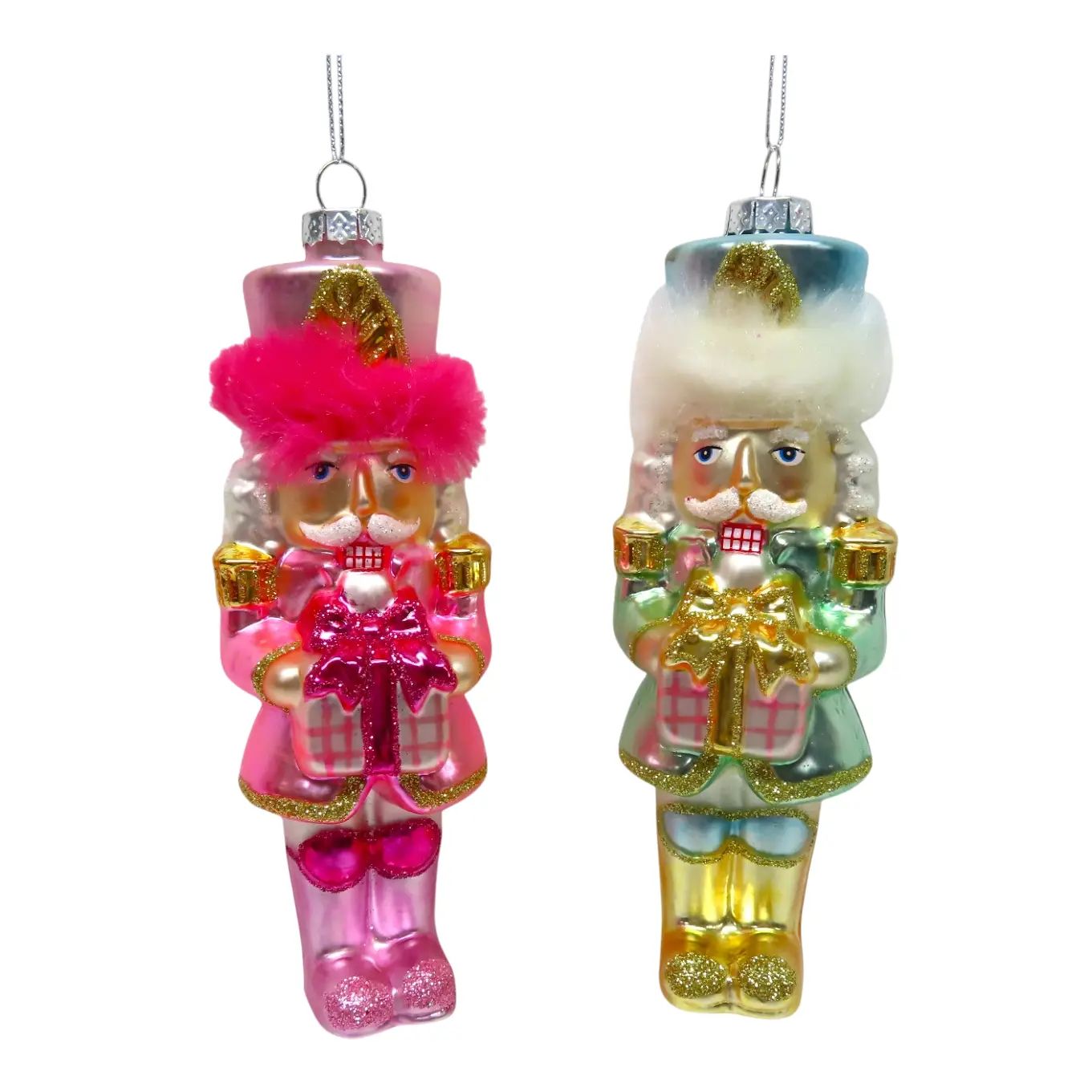 Nutcracker with Fur Ornament