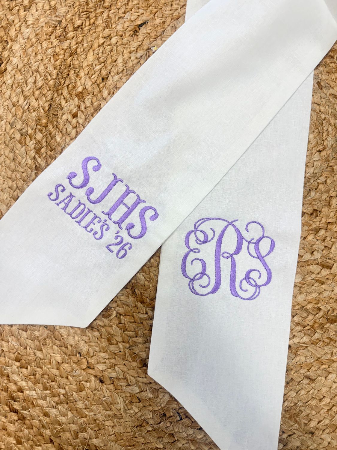 Homecoming Bouquet Sash