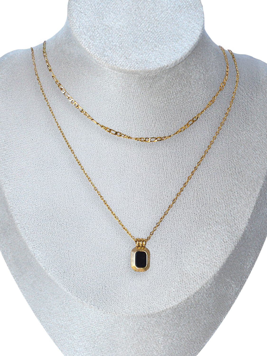 Layered Noir Pendant