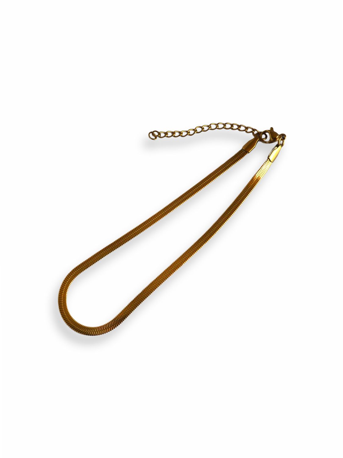 Tobillera Golden Snake Chain Bracelet