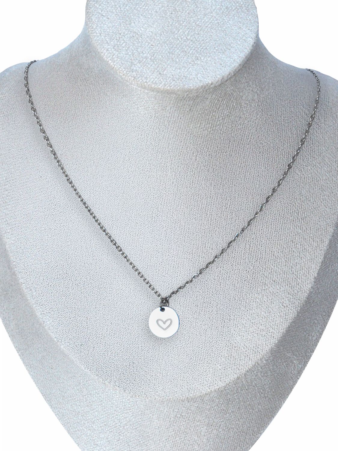 Collar Mini Heart Coin