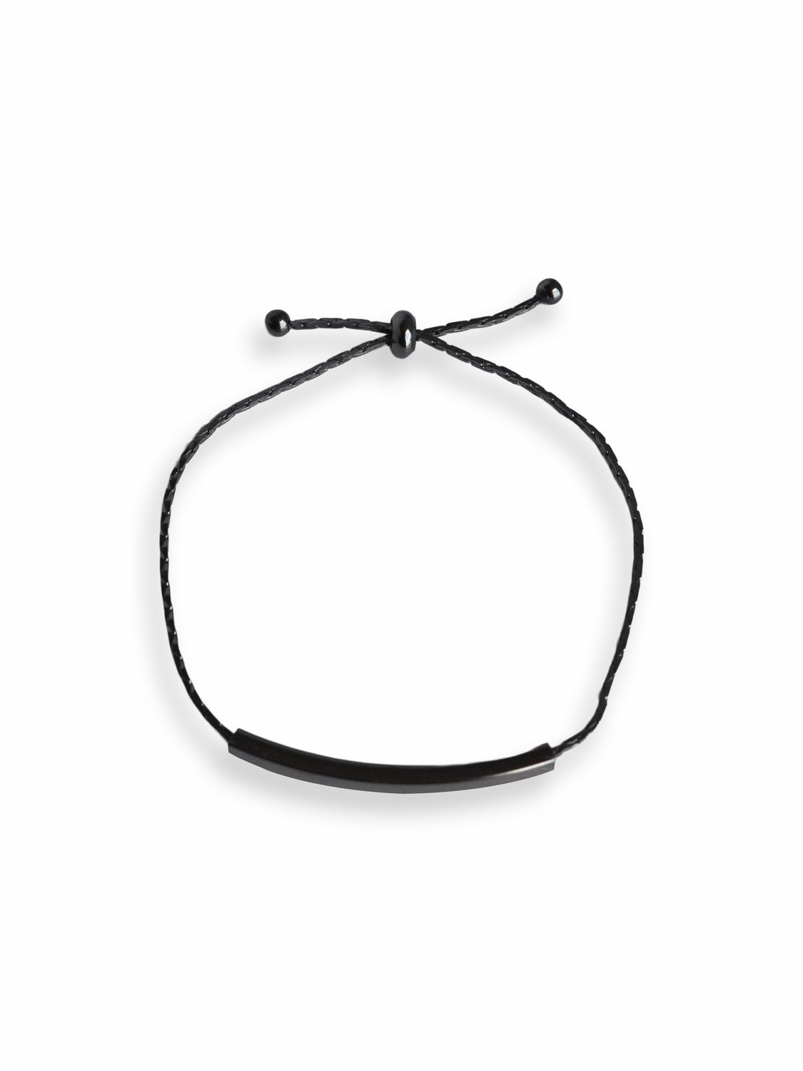 Pulsera Negra Ajustable Minimal