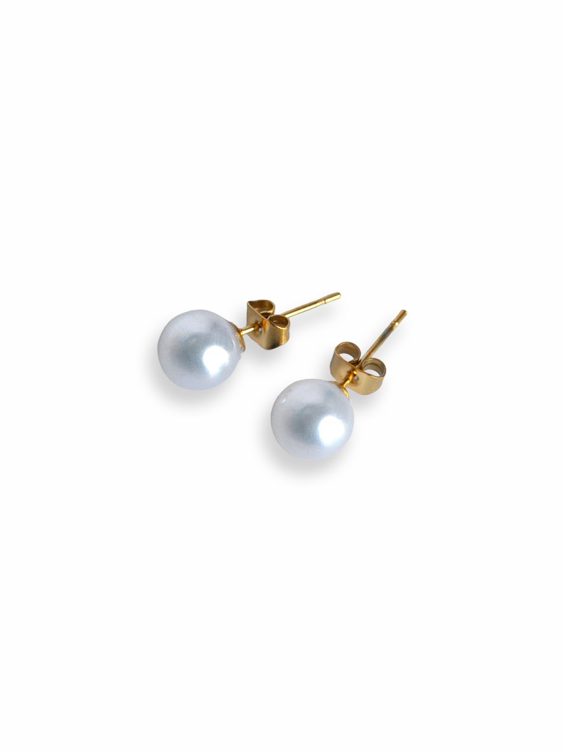 Aretes Classic Pearl Studs